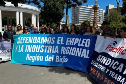 Marcha en Concepción contra pérdida de 6 mil empleos pesqueros