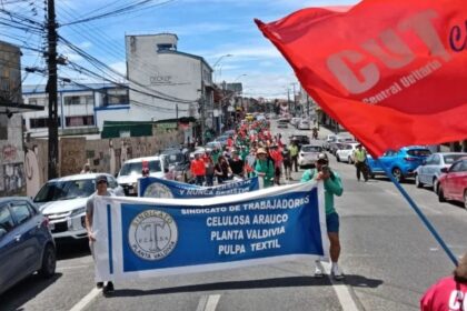 Acuerdo final entre trabajadores y Celulosa Arauco tras jornada de huelga