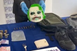 Detenido disfrazado del Joker por robos y posesión de armas