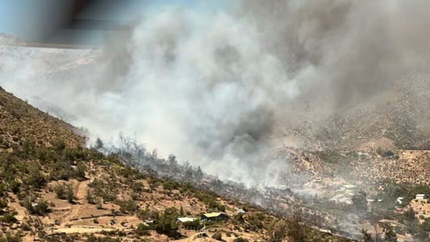 Incendio forestal en San Esteban deja una persona fallecida