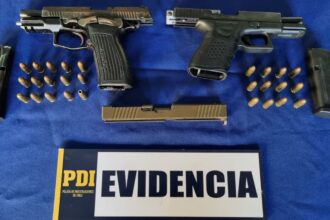 Descubren armas clave vinculadas al Tren de Aragua en Viña del Mar