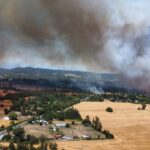 Alerta roja en Pitrufquén por incendio forestal: evacuación requerida