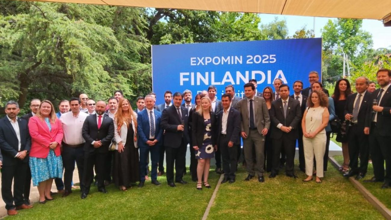 Finlandia destaca en Expomin 2025 con enfoque sostenible e innovador en la industria minera