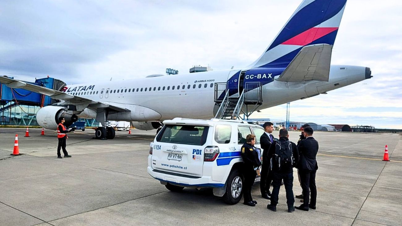 Fallece pasajero de 98 años en vuelo de Santiago a Punta Arenas