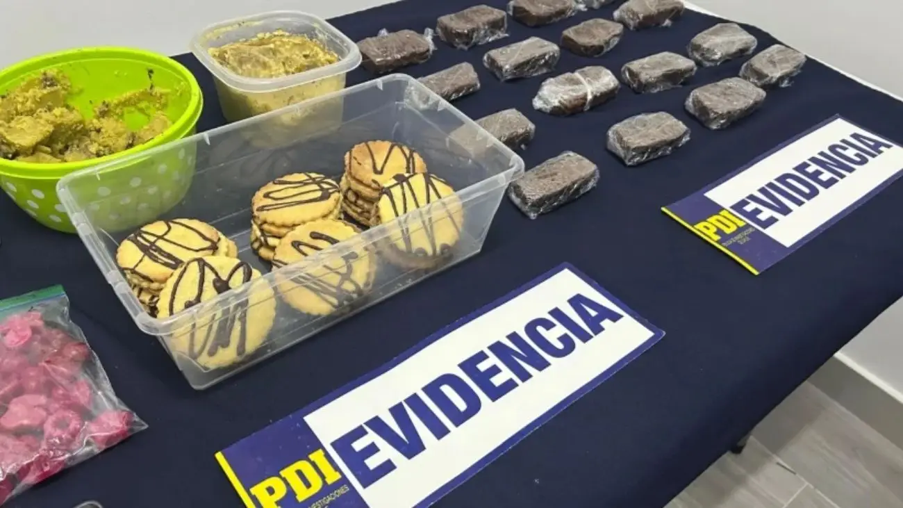 Estudiante de gastronomía detenido por vender productos con cannabis en Puerto Montt