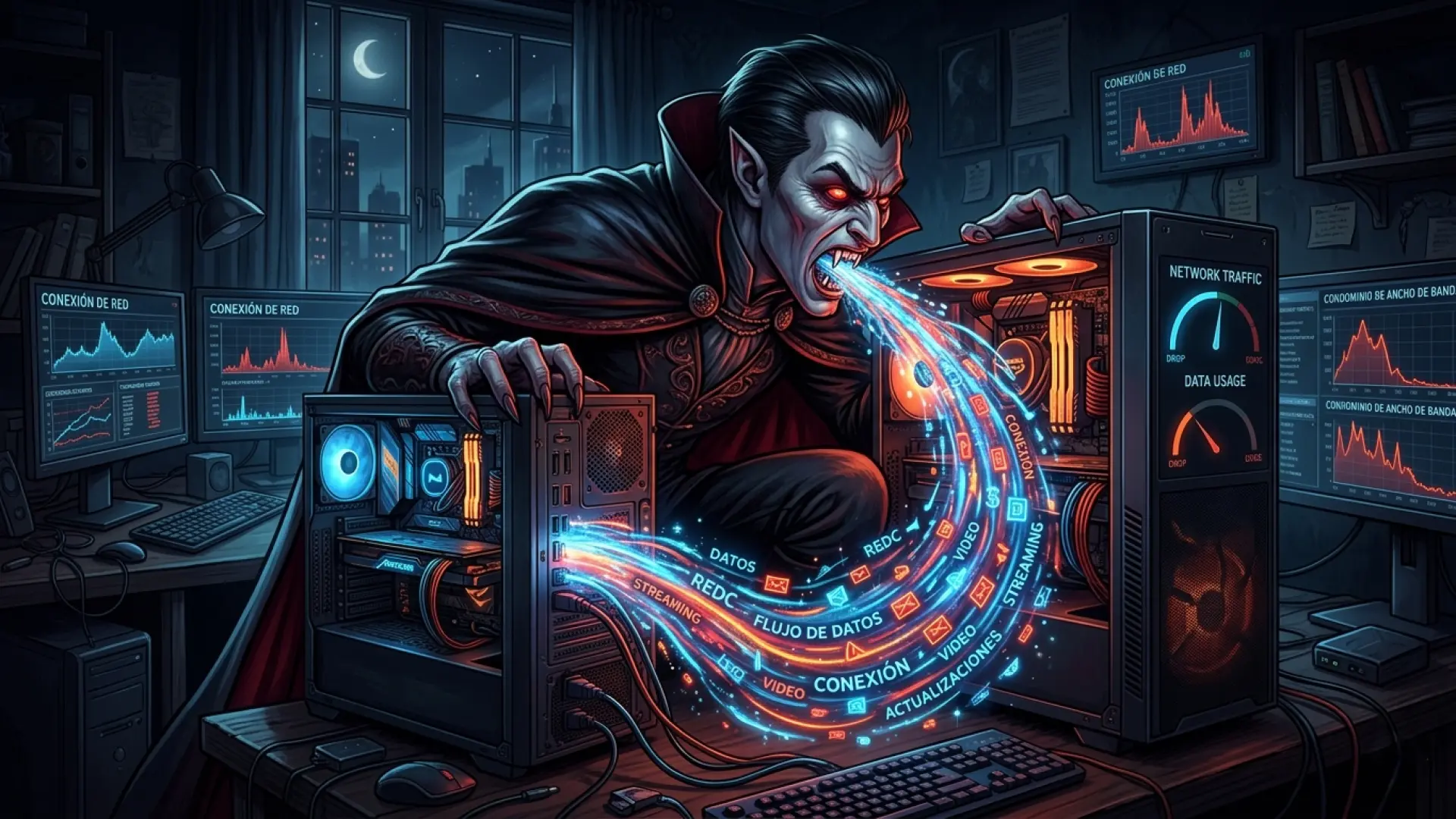 Identifica aplicaciones que ralentizan tu conexión a internet con Sniffnet