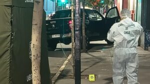 Conductor asesinado en Santiago
