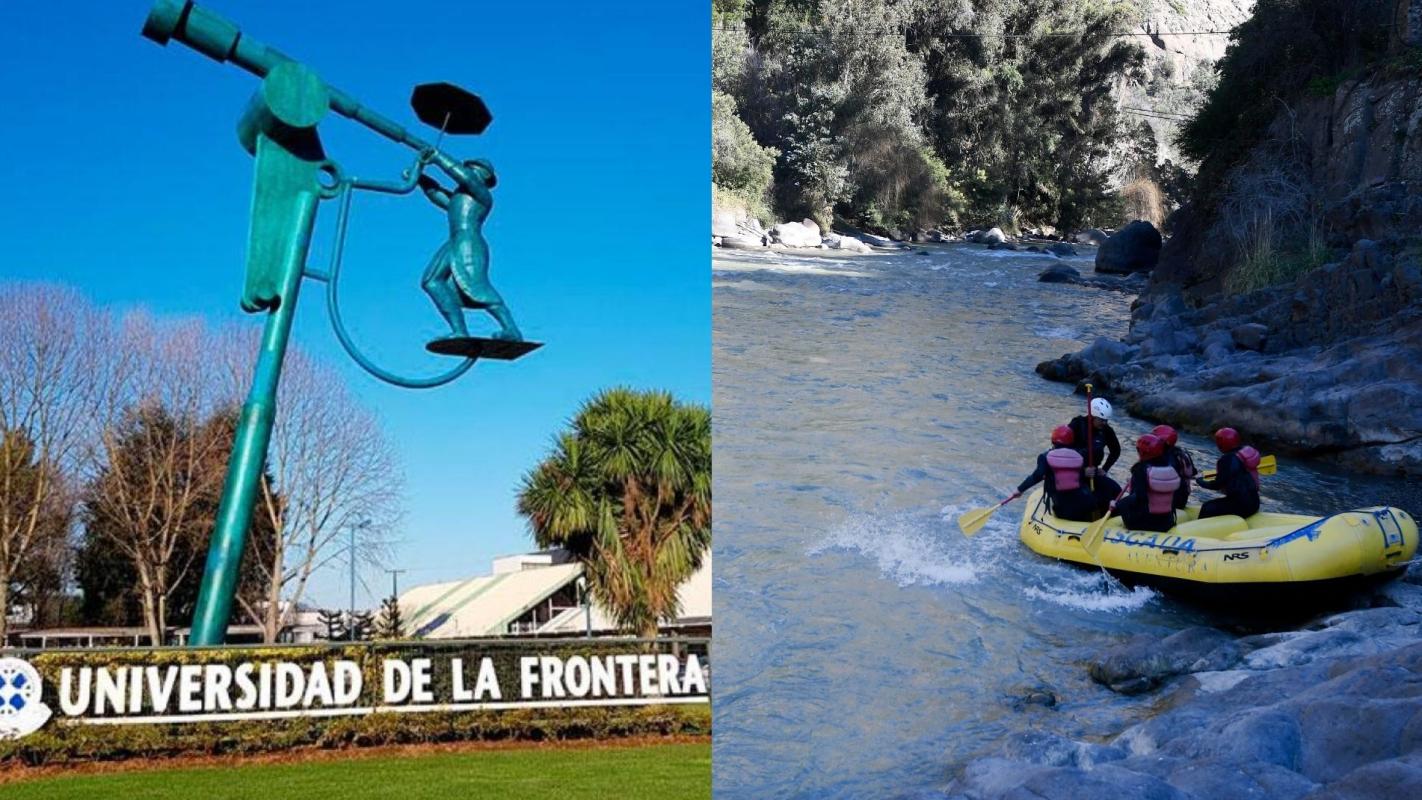 Marcelo Nicolás Fuentealba Chávez, estudiante de la UFRO que falleció en accidente de rafting.
