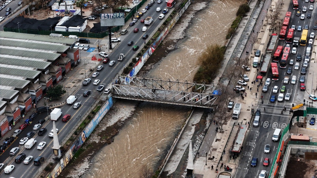 Puente Los Carros en Santiago