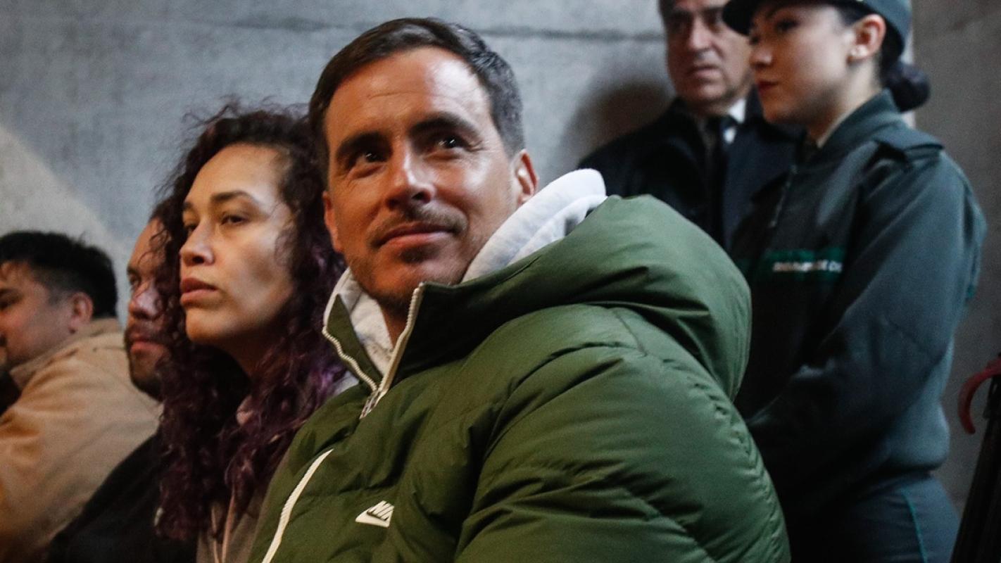 Camilo Huerta en una audiencia judicial.