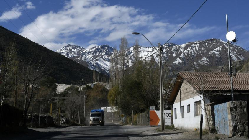 Enjambre sísmico en el Cajón del Maipo
