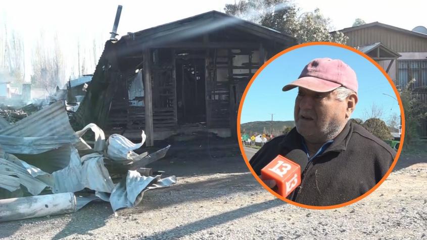 Incendio en el hogar de ancianos 'El Edén' en Pitrufquén