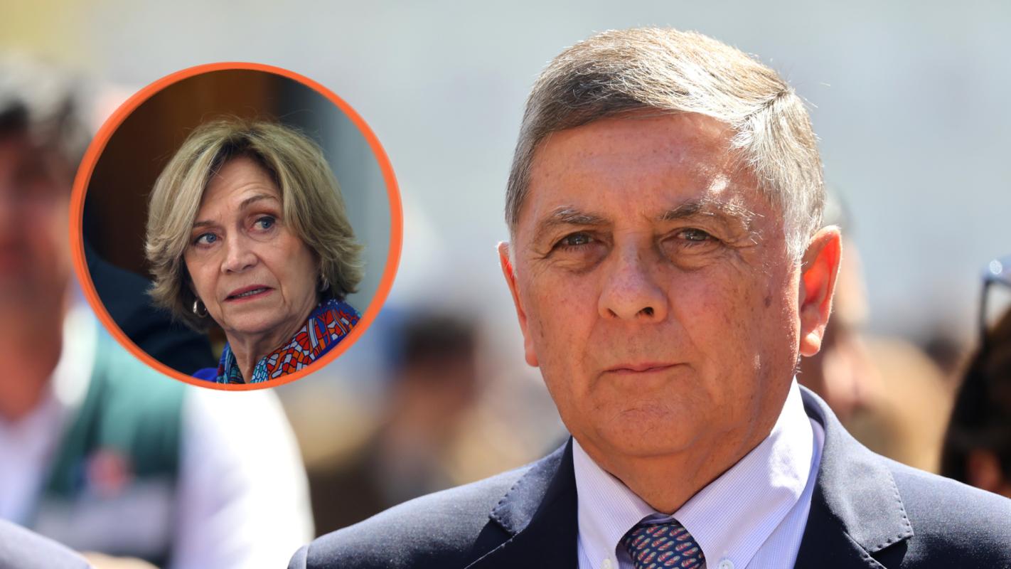 Claudio Alvarado y Evelyn Matthei