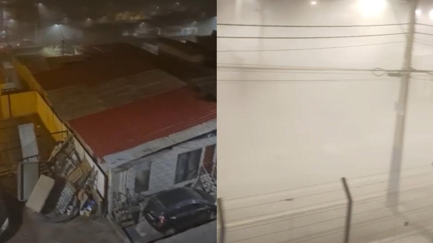 Tormentas de arena en Iquique durante Fiestas Patrias