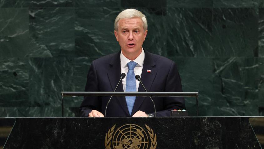 Presidente José Antonio Kast en la ONU