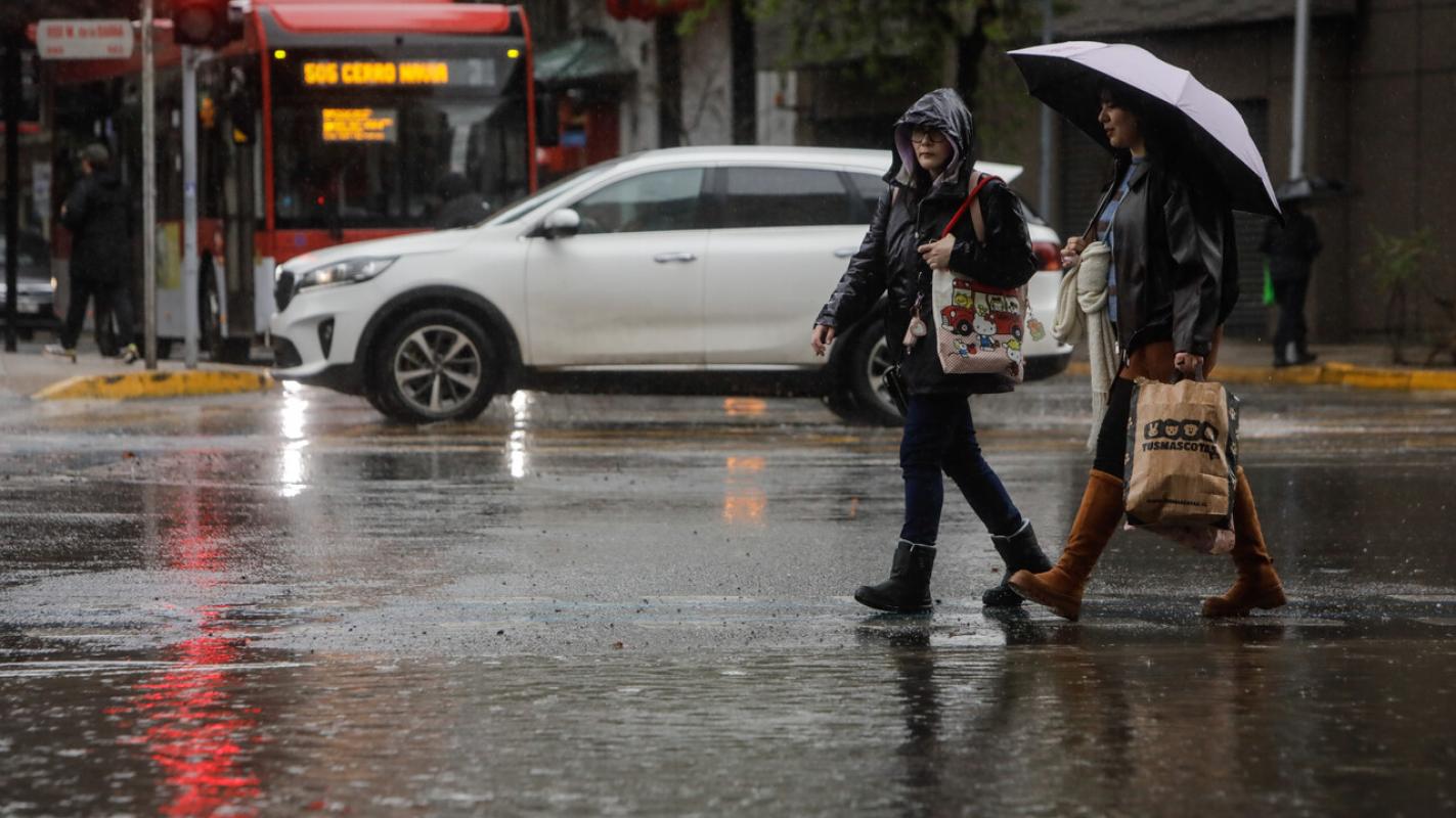 Pronóstico de lluvias en la región Metropolitana