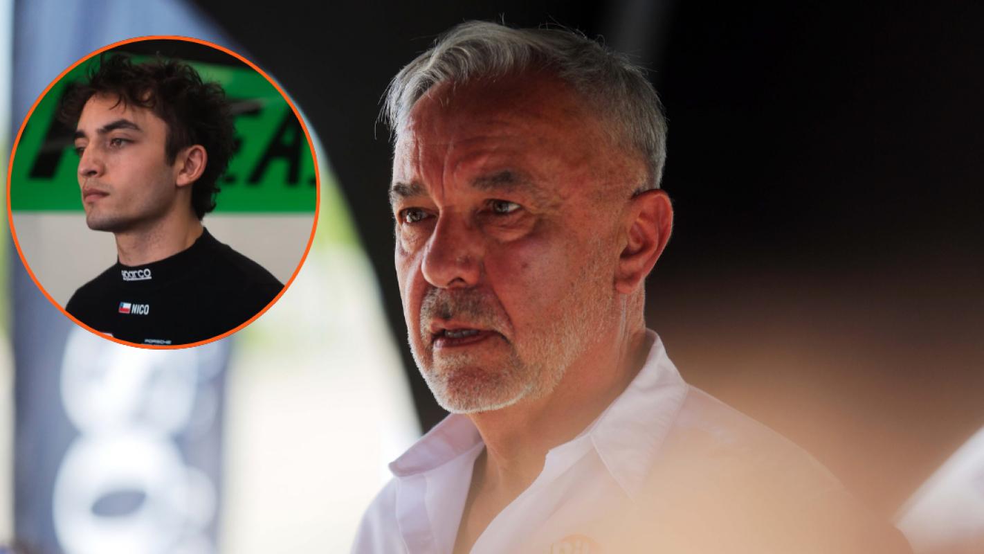 Eliseo Salazar y Nicolás Pino en el contexto del automovilismo chileno.