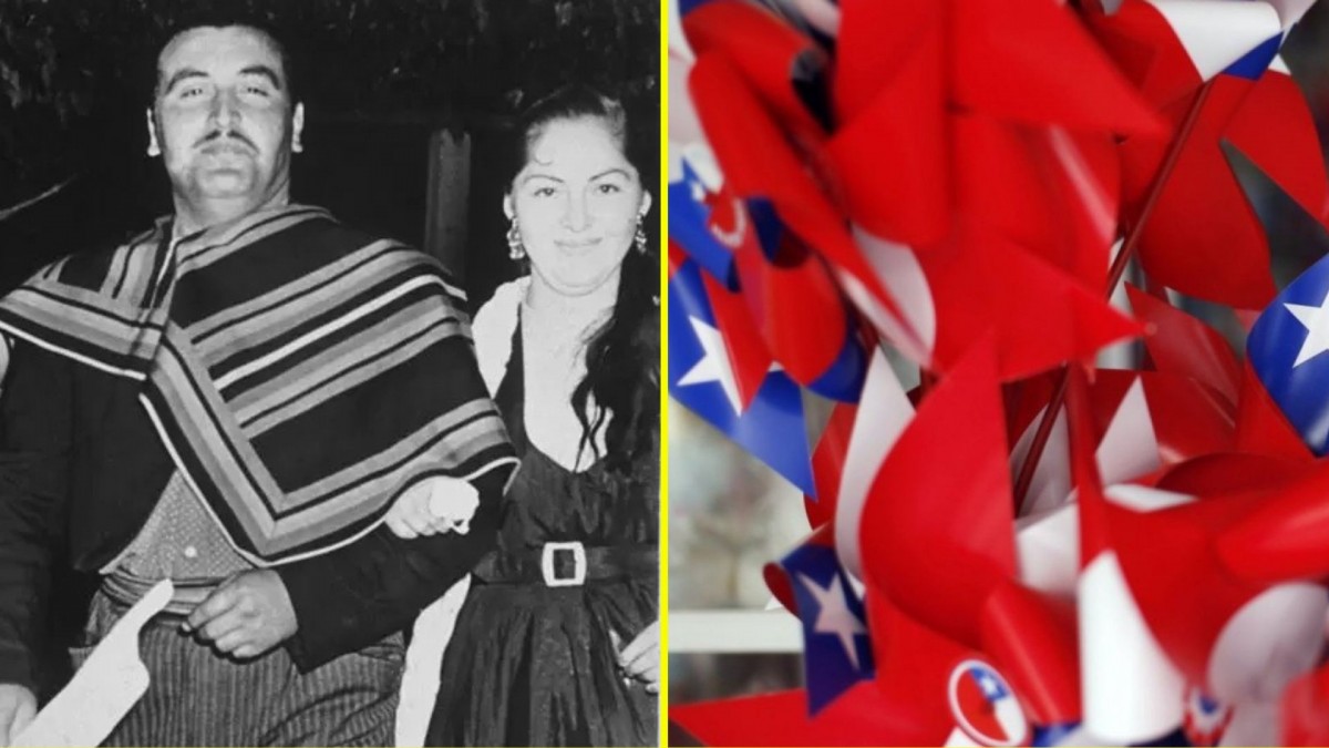 Guatón Loyola en una celebración de Fiestas Patrias
