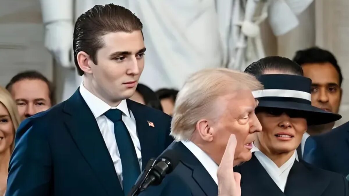 Amenaza de muerte contra Barron Trump