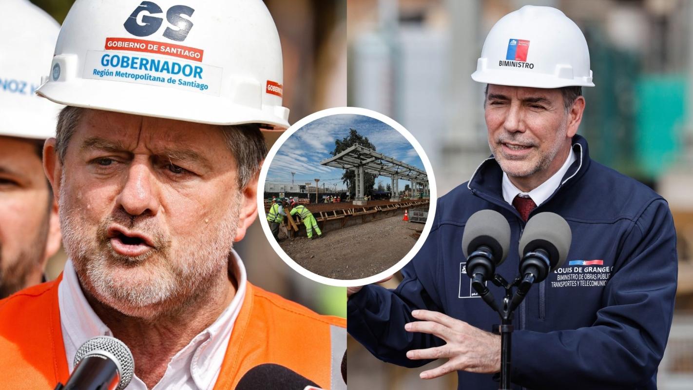 Claudio Orrego y Louis de Grange discuten sobre el proyecto Melitrén