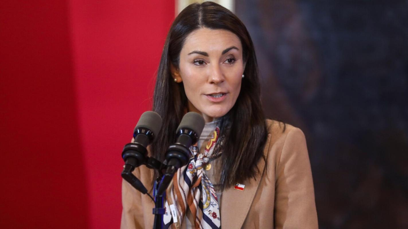 Ministra de Educación María Paz Arzola