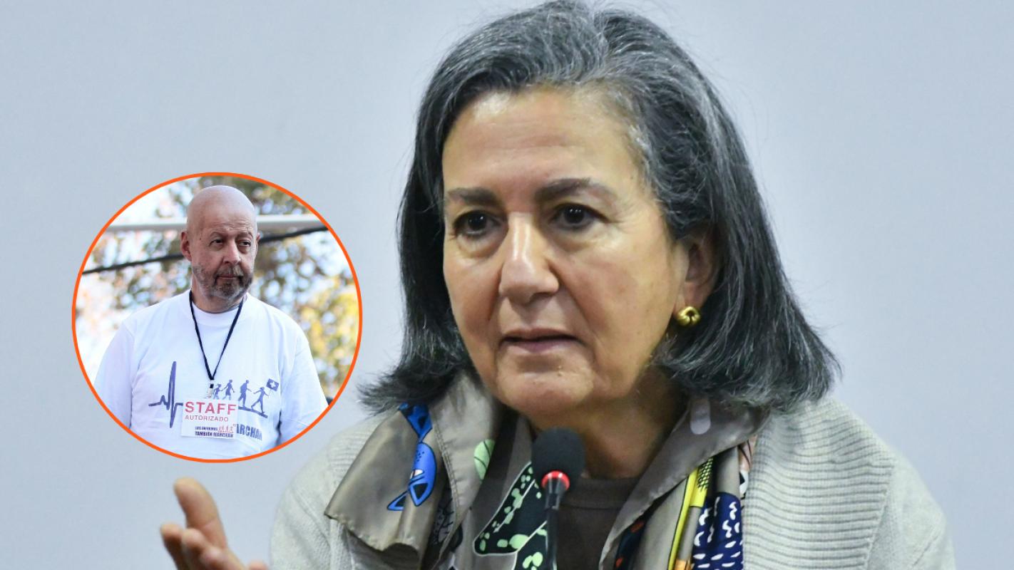 Ministra de Salud May Chomali en conferencia de prensa