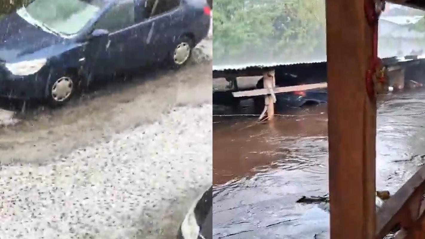 Inundaciones en Curacautín