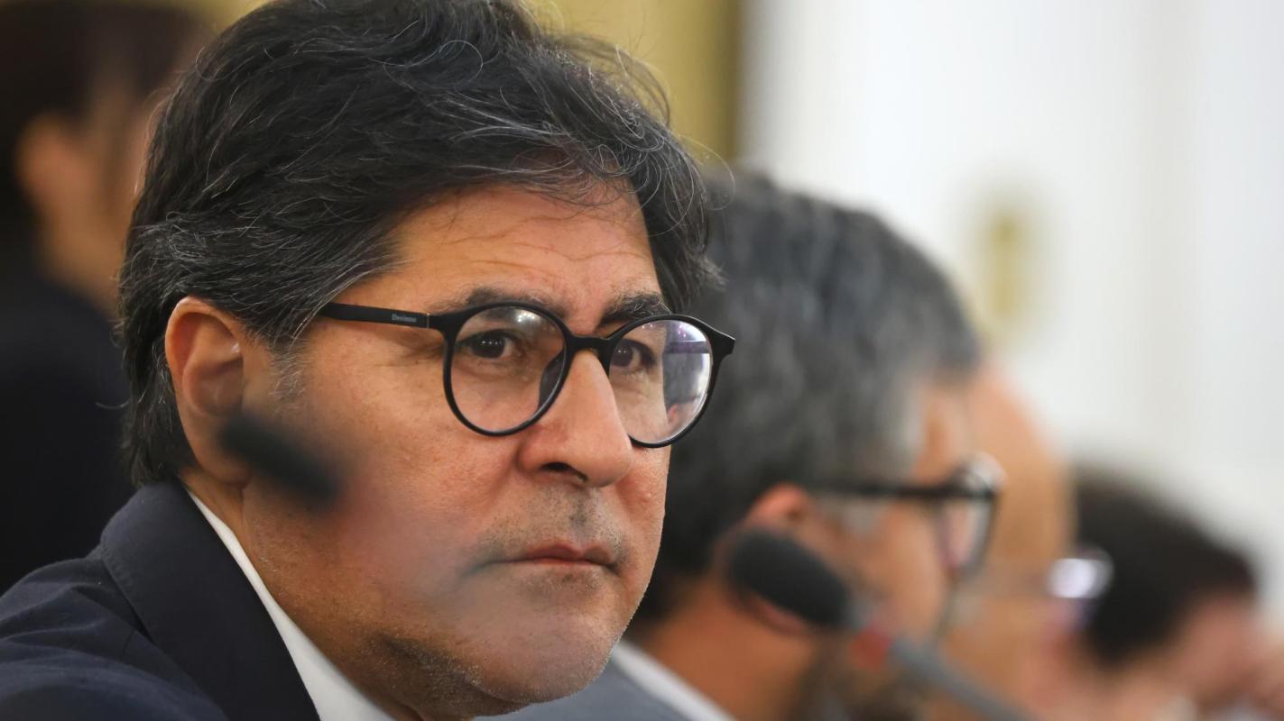 Diputado Patricio Pinilla durante una sesión en el Congreso.