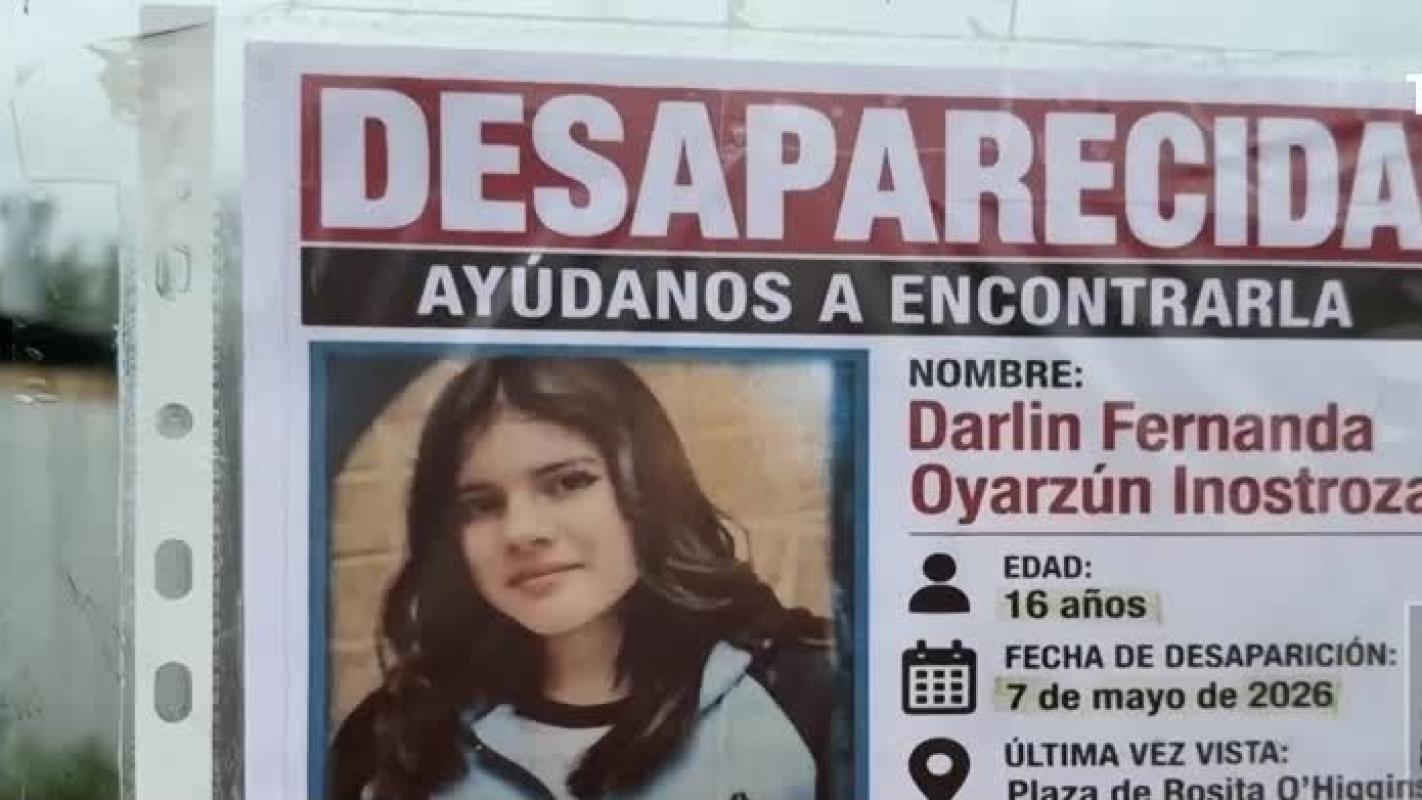 Darlin Oyarzún, adolescente desaparecida en Chillán