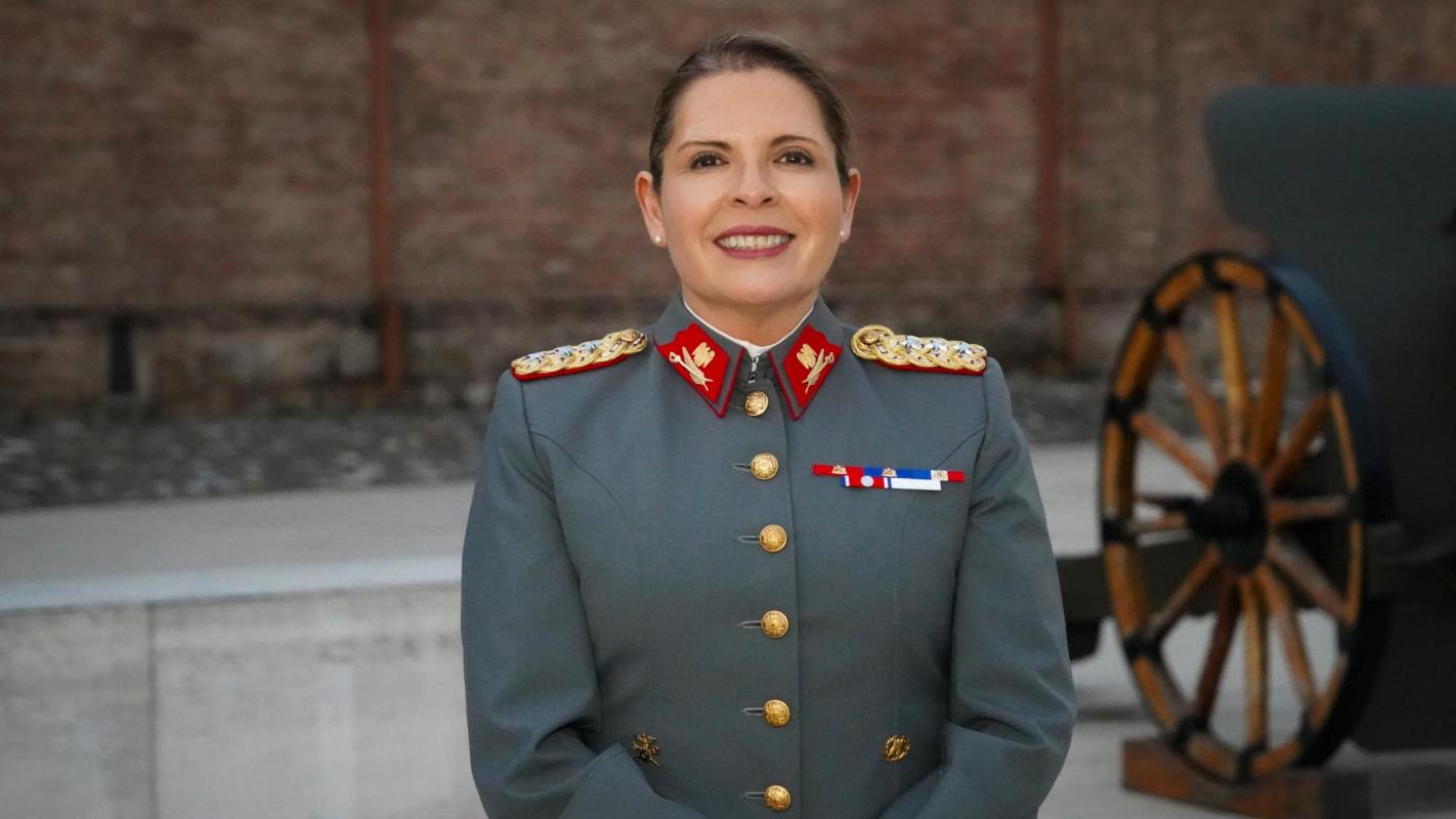 María Soledad Acevedo, primera mujer general del Ejército de Chile