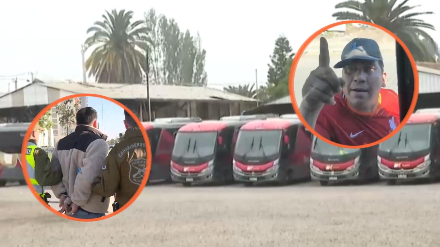 Buses de OK Buses dañados tras ataques en Colina