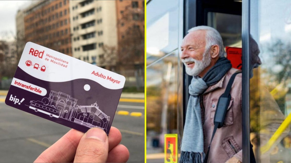 Rebaja tarifaria para adultos mayores en el transporte público