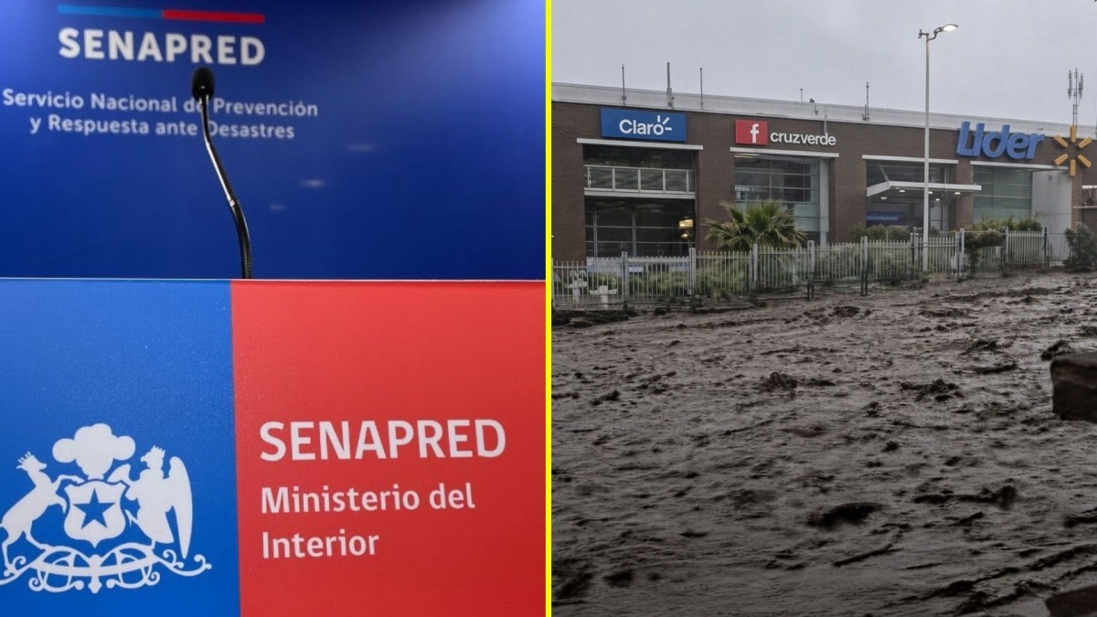 Alerta Roja por aluviones en Santiago