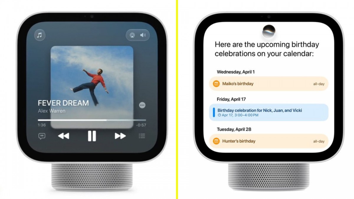 Apple HomeView pantalla inteligente