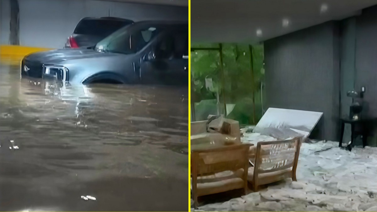 Inundaciones en Santiago