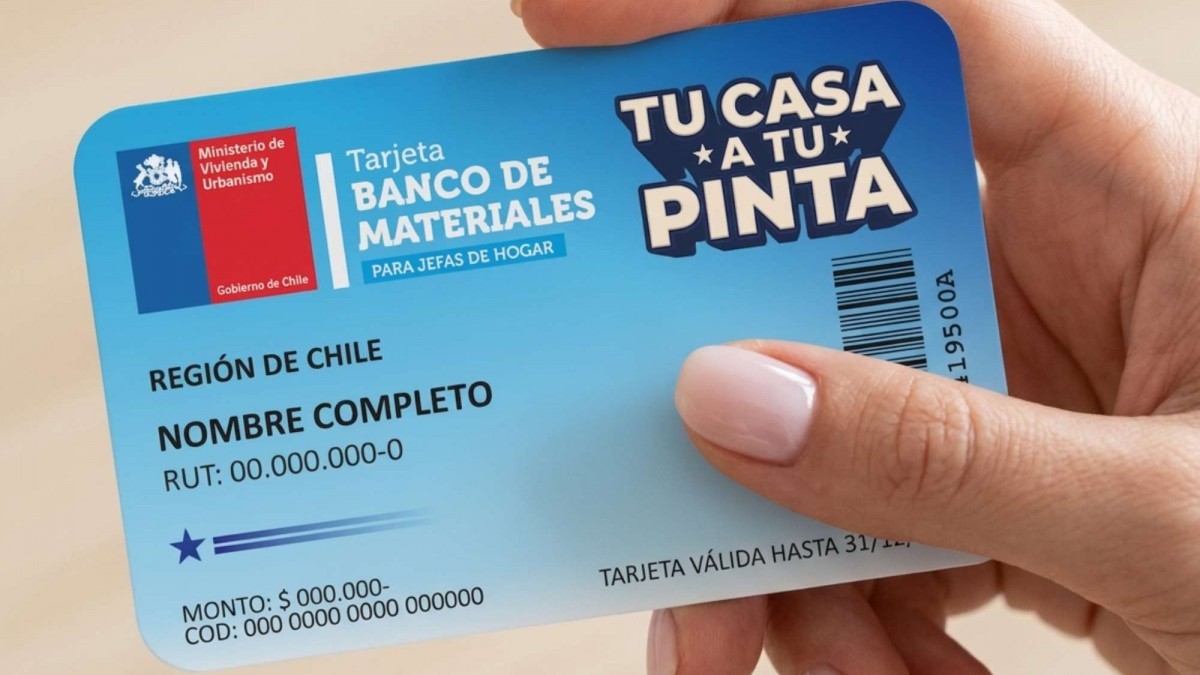 Tarjeta Banco de Materiales