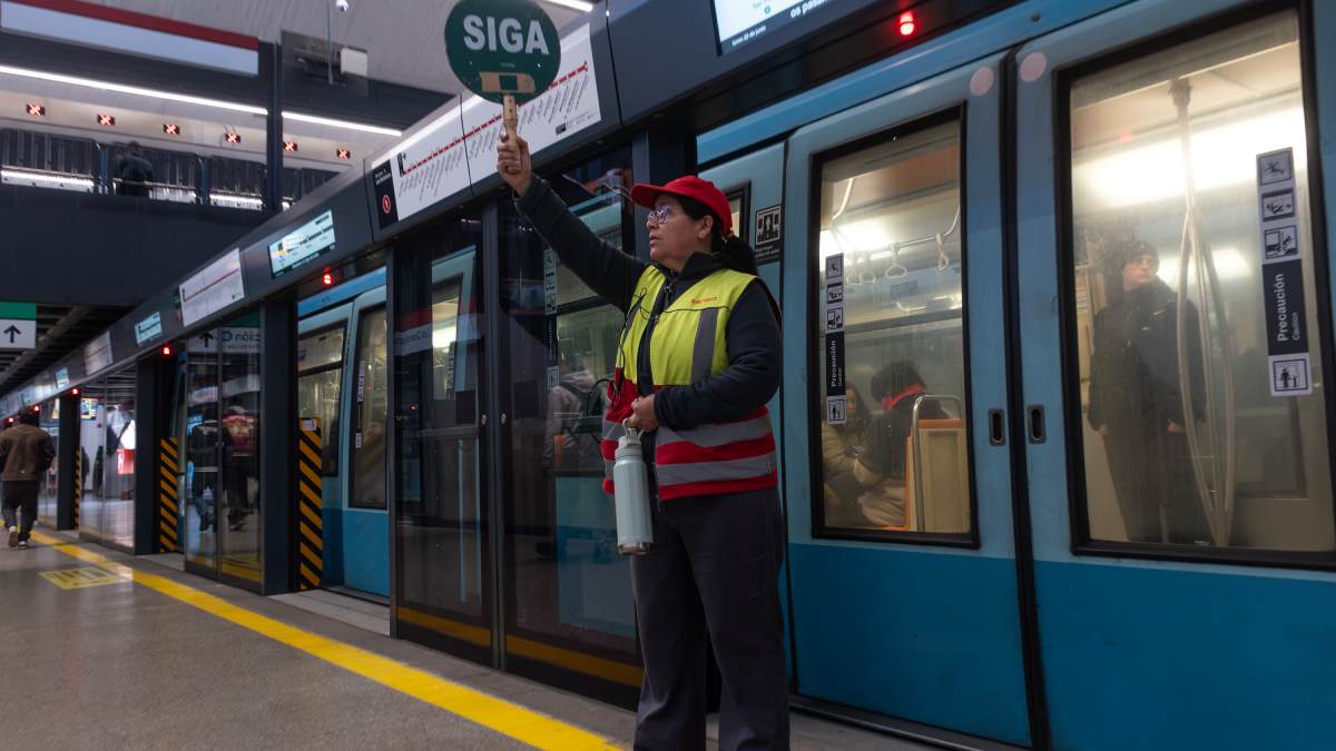 Tren Santiago-Melipilla en construcción