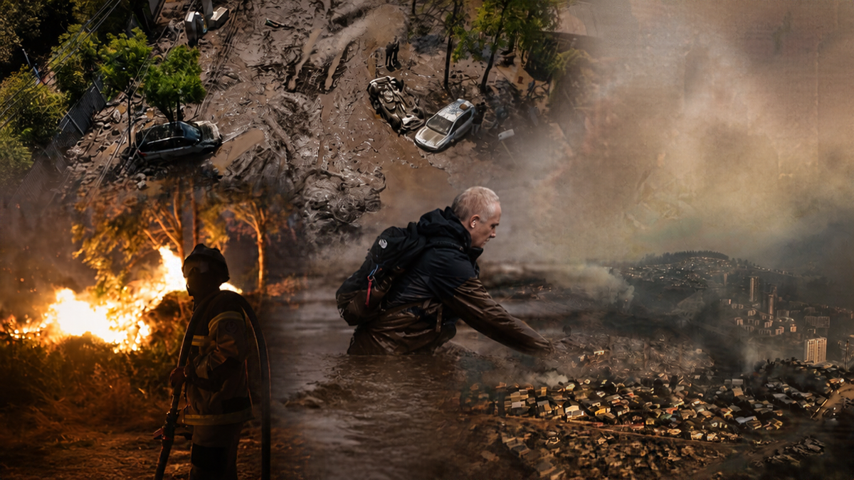 Puntos críticos en Chile ante emergencias climáticas.