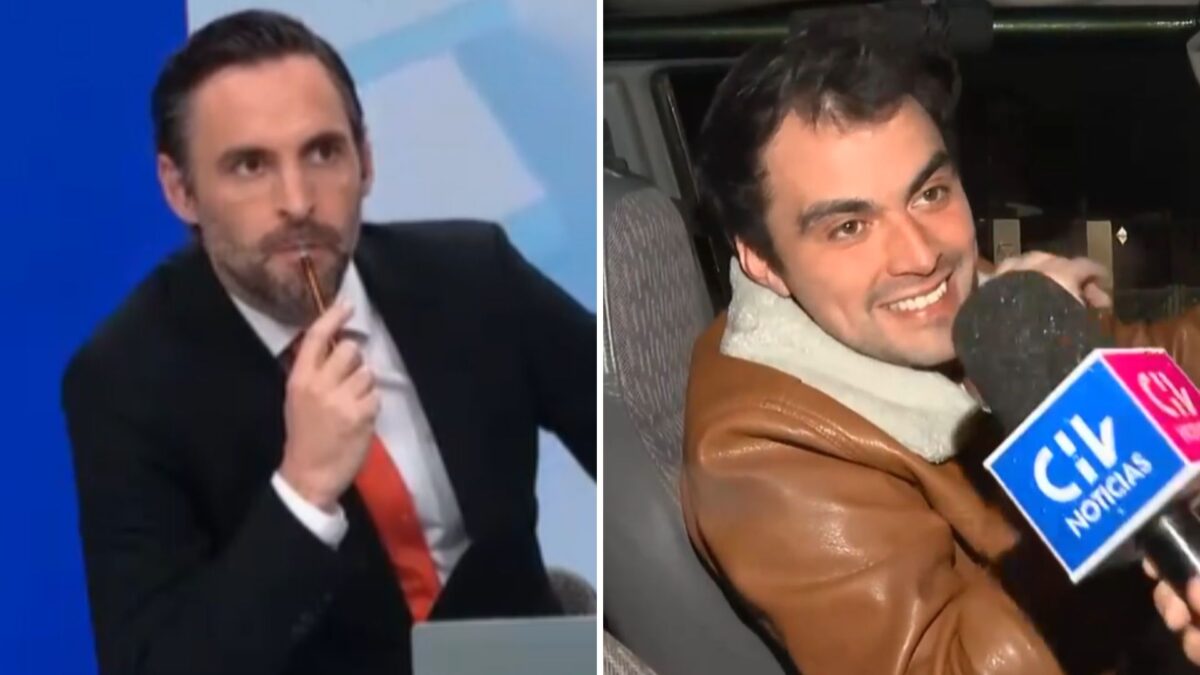 Daniel Matamala critica actitud de un joven durante aluvión en Las Condes