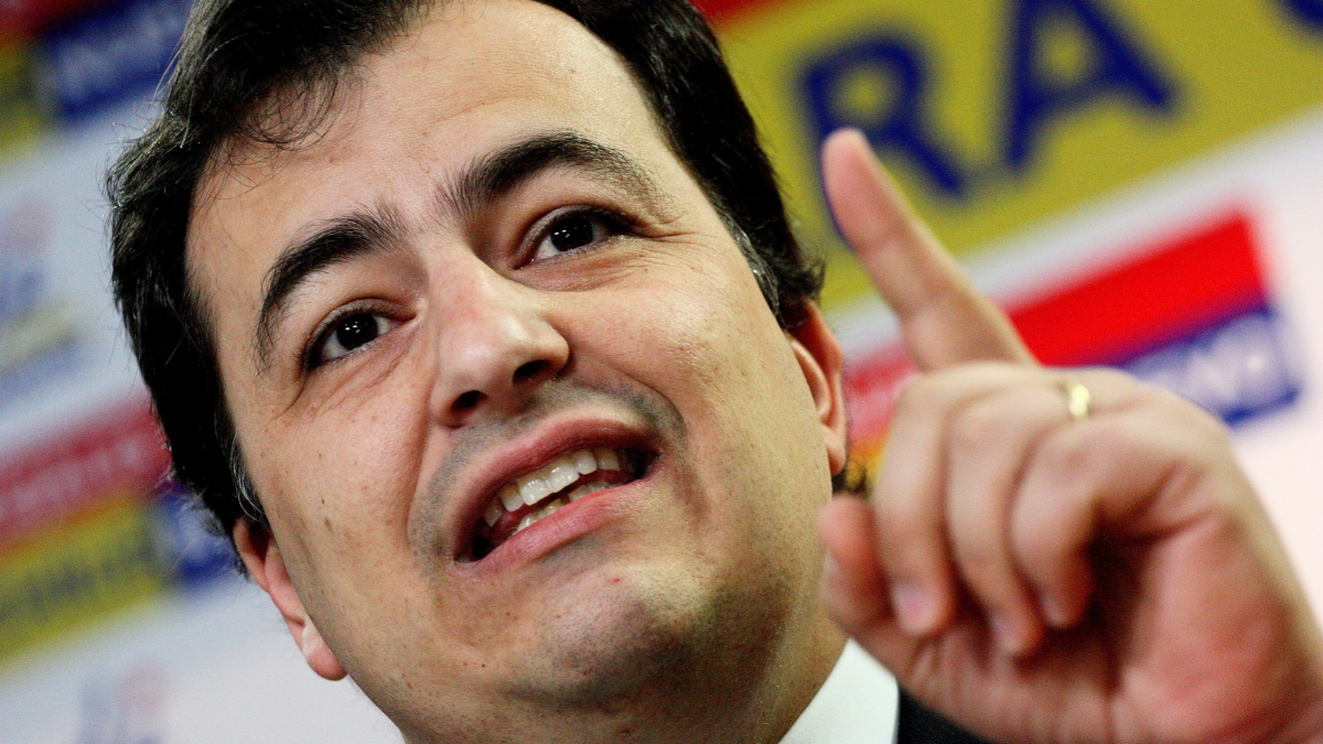 Gonzalo Arenas en su primera vocería como subsecretario
