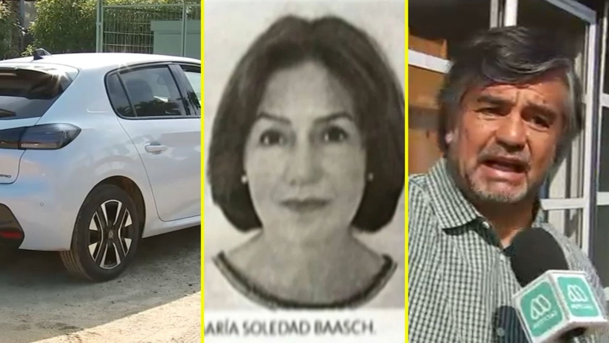 Auto encontrado de mujer desaparecida