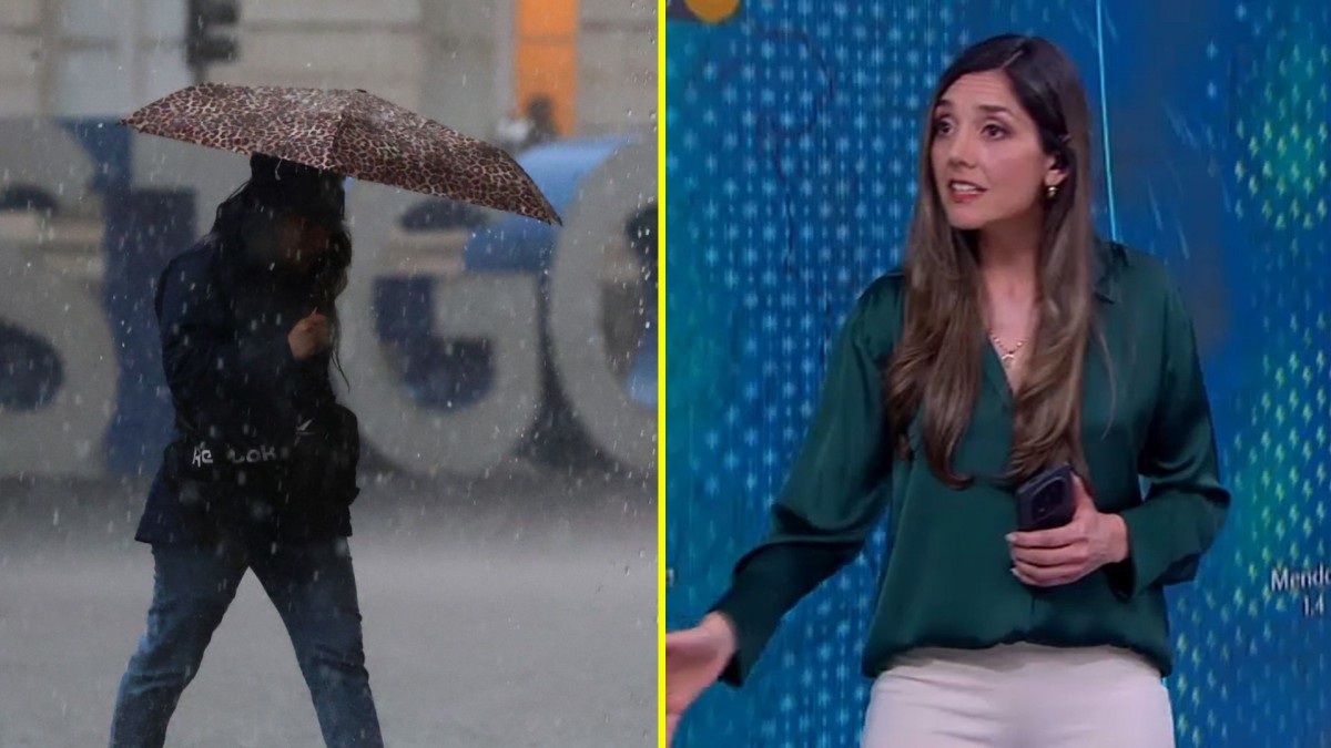 Meteoróloga Lissette Aguilera en reporte sobre precipitaciones intensas