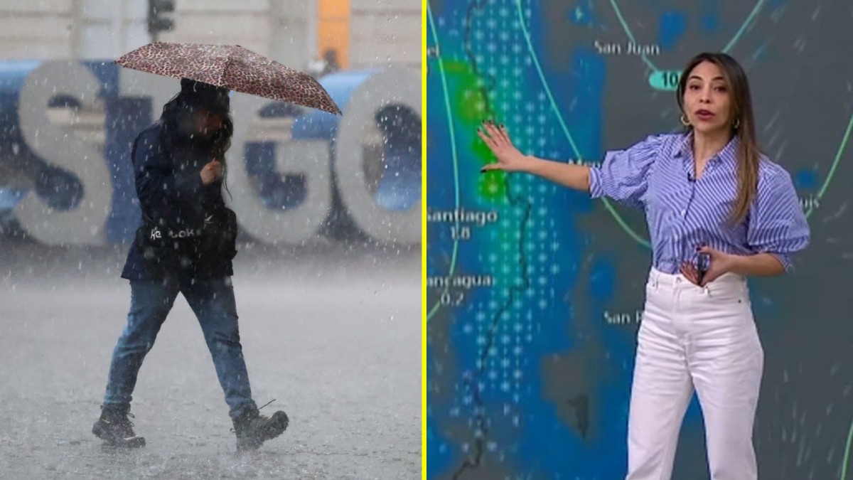 Inestabilidad atmosférica en la Región Metropolitana
