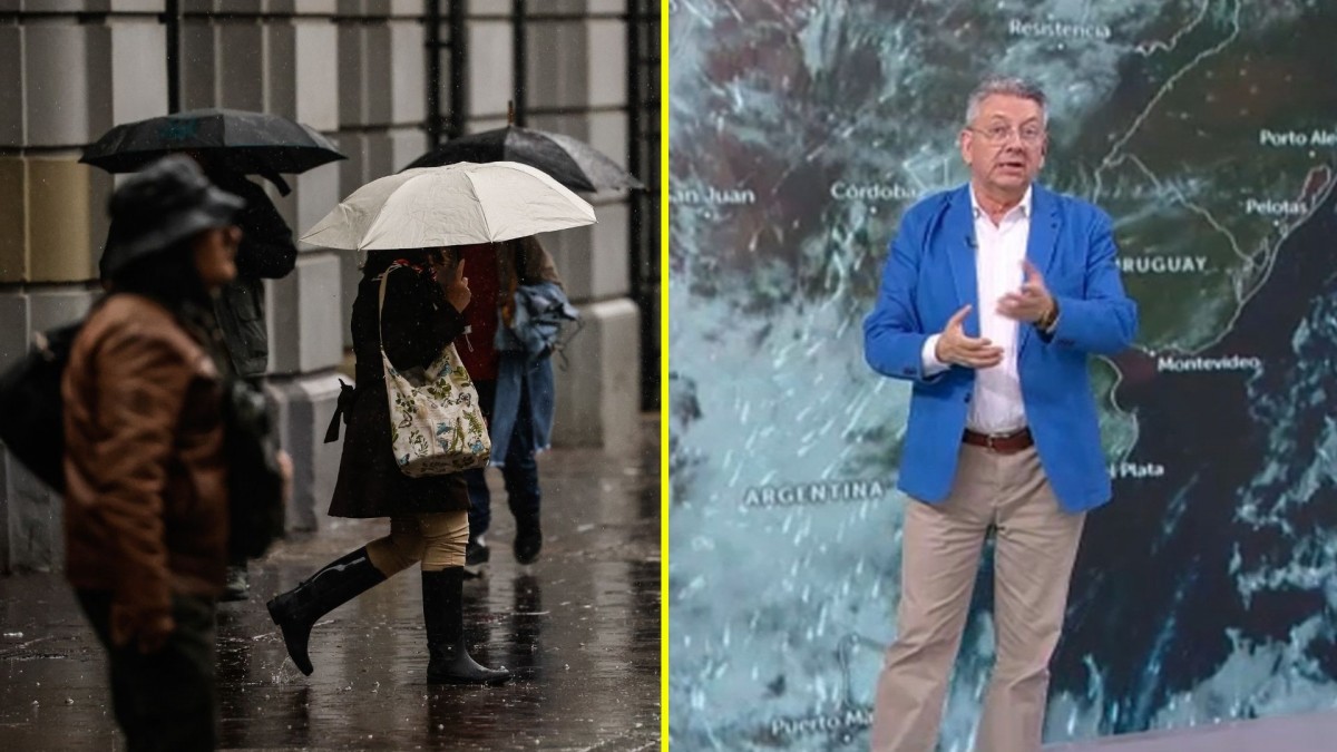 Lluvias en Santiago