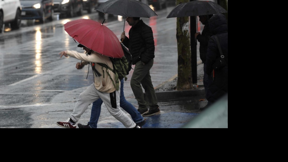 Pronóstico de lluvias intensas en la Región Metropolitana