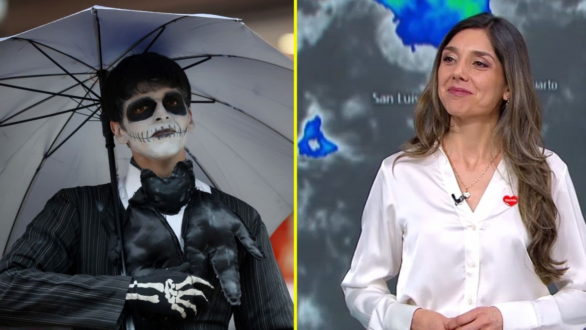 Pronóstico de lluvias para Halloween