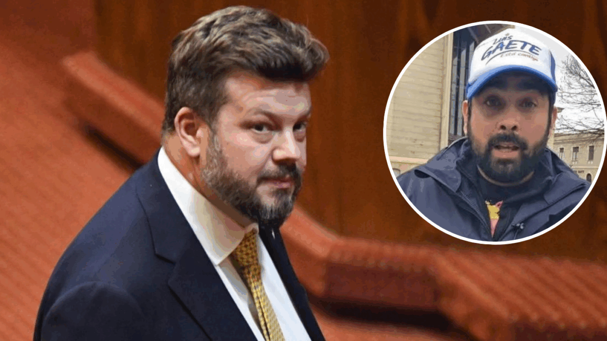 Sebastián Terraza, exmilitante del Partido Nacional Libertario.