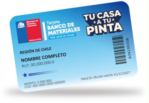 Tarjeta Banco de Materiales
